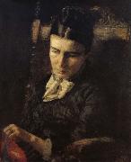 Thomas Eakins Dr. Brinton-s Wife oil painting artist